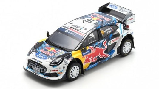 MODELLINO Spark Model FORD PUMA N.16 3rd RALLY SWEDEN 2024 A.FOURMAUX-A.CORIA 1:43 MODEL SCALE S6867 250506
