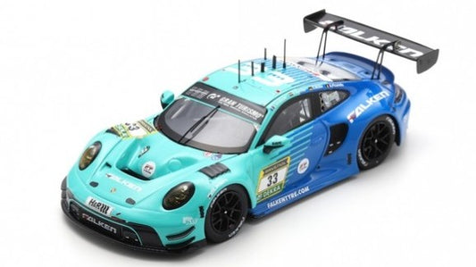 MODELLINO Spark Model PORSCHE 911 GT3 R N.33 24 H NURBURGRING 2024 ANDLAUER-BACHLER-MULLER-PIC MODEL SCALE SG948 250506