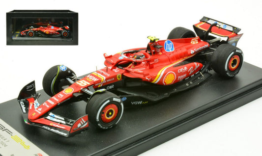MODELLINO Looksmart FERRARI SF-24 N.55 3rd MONACO GP 2024 C.SAINZ 1:43 MODEL SCALE LSF1064 250506