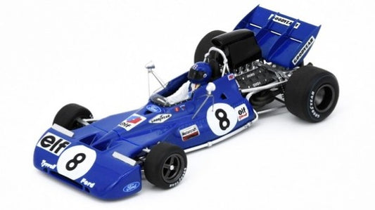 MODELLINO Spark Model TYRRELL 004 N.8 FRENCH GP 1972 PATRICK DEPAILLER 1:43 MODEL SCALE S7219 250506