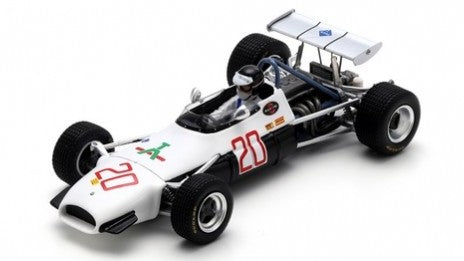 MODELLINO Spark Model BRABHAM BT30 N.20 GERMAN GP 1969 KURT AHRENS 1:43 MODEL SCALE S8305 250506