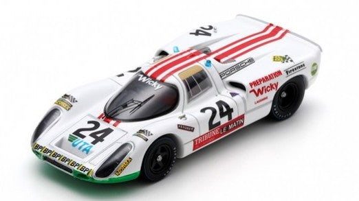 MODELLINO Spark Model PORSCHE 907a N.24 18th 24 H LE MANS 1972 P.MATTLI-H.BAYARD-W.BRUN 1:43 MODEL SCALE S9776 250506
