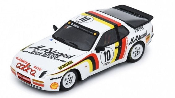MODELLINO Spark Model PORSCHE 944 TURBO CUP N.10 FRENCH CHAMPION 1987
RENE METGE 1:43 MODEL SCALE SF311 250506