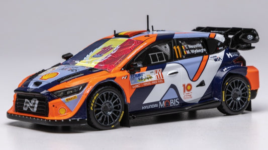 HYUNDAI i20 N N.11 RALLY1 JAPAN 2024 NEUVILLE-WYDAEGHE 1:43 Scala 1:43 Ixo Model