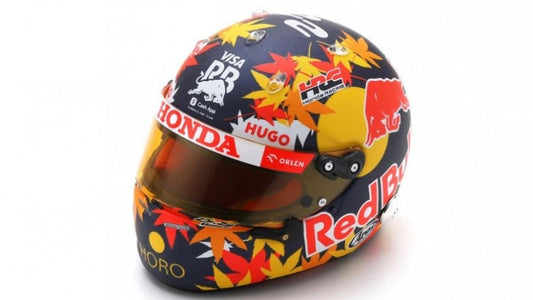 MODELLINO Spark Model HELMET YUKI TSUNODA 2024 1:5 MODEL SCALE 5HF149 250506