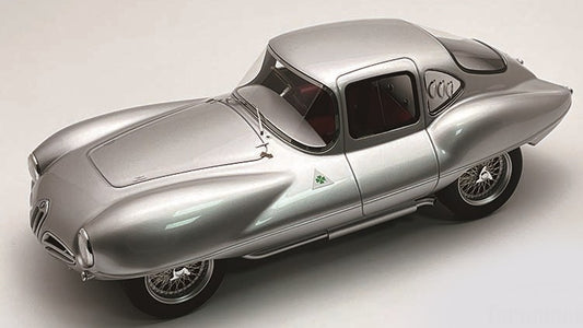 ALFA ROMEO C52 DISCO VOLANTE COUPE 1973 MET.SILVER 1:18 Scala 1:18 Tecnomodel