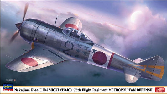 MODELLINO Hasegawa NAKAJIMA Ki44-II Hei Shoki (Tojo) KIT 1:48 MODEL SCALE HA07542 250506
