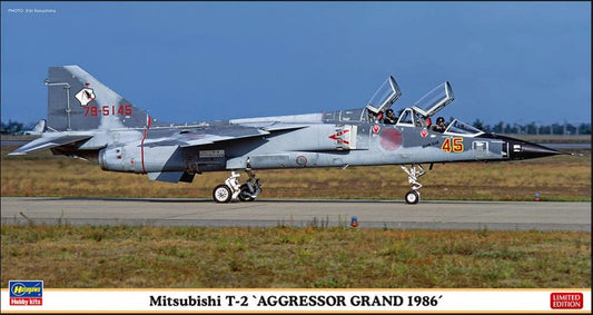 MODELLINO Hasegawa MITSUBISHI T-2 AGRESSOR GRAND 1986 KIT 1:48 MODEL SCALE HA07543 250506
