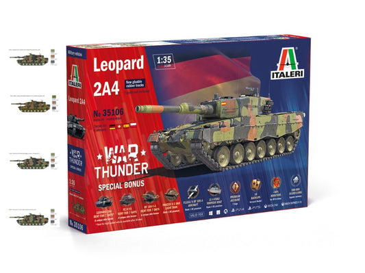 WAR THUNDER LEOPARD 2 A4 KIT 1:35 Scala 1:35 Italeri
