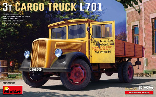 MODELLINO Miniart 3T CARGO TRUCK L701 KIT 1:35 MODEL SCALE MIN38082 250506