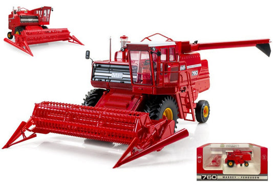 MODELLINO Universal Hobbies MIETITREBBIA MASSEY FERGUSON 760 1974-79 1:32 MODEL SCALE UH6329 250506
