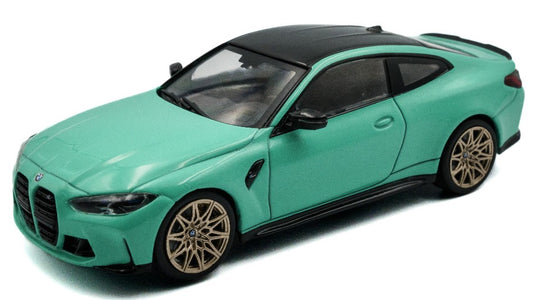 MODELLINO Solido BMW 4-SERIES M4 COUPE COMPETITION (G82) 2023 MINT GREEN 1:43 MODEL SCALE SL4316002 250506