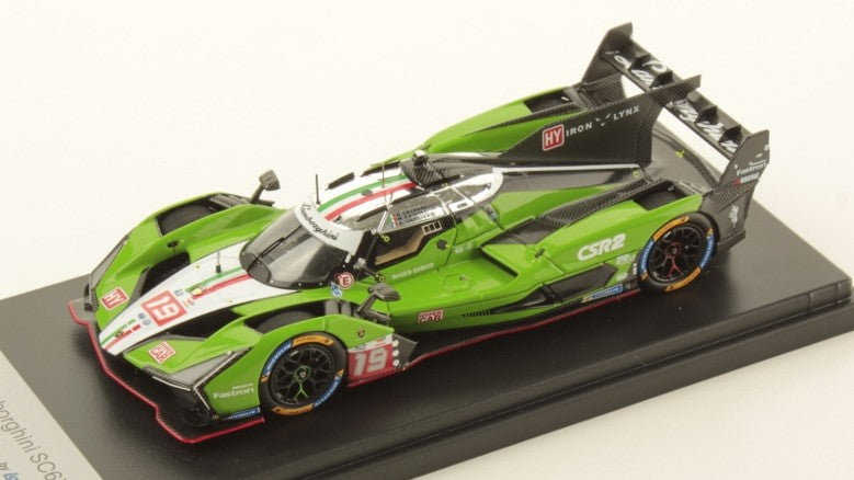 MODELLINO Looksmart LAMBORGHINI SC63 N.19 LE MANS 2024 GROSJEAN-CALDARELLI-CAIROLI 1:43 MODEL SCALE LS561A 250506
