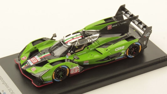 MODELLINO Looksmart LAMBORGHINI SC63 N.63 LE MANS 2024 BORTOLOTTI-MORTATA-KVYAT 1:43 MODEL SCALE LS561B 250506
