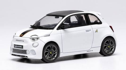 FIAT 500e ABARTH 2024 WHITE 1:43 Scala 1:43 Ixo Model