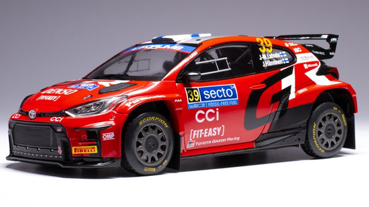 TOYOTA GR YARIS N.39 RALLY2 FINLAND 2024 LATVALA-HANNINEN 1:18
 Scala 1:18 Ixo Model
