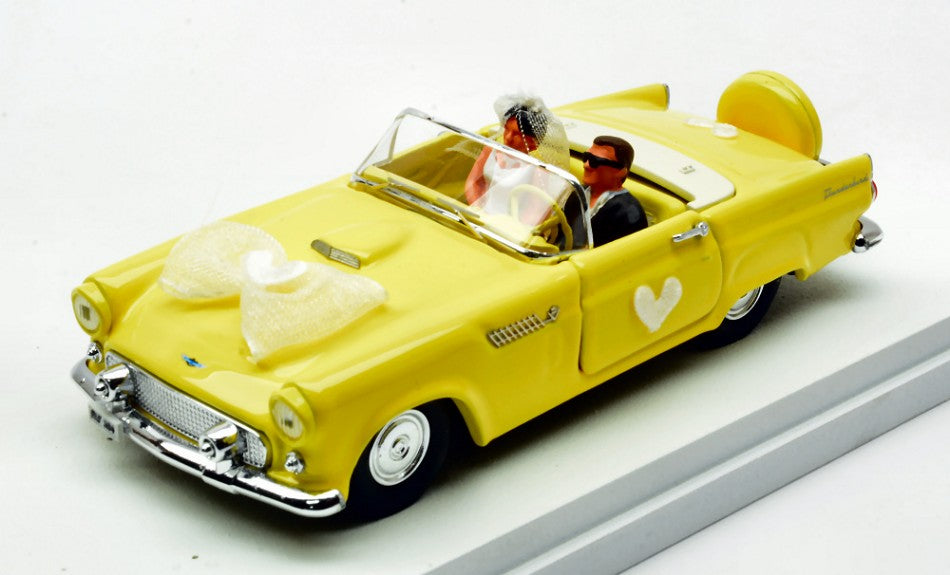 MODELLINO Rio FORD THUNDERBIRD 1956 JUST MARRIED FIGURES 1:43 MODEL SCALE RI4752P 250506