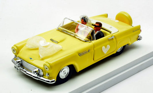 MODELLINO Rio FORD THUNDERBIRD 1956 JUST MARRIED FIGURES 1:43 MODEL SCALE RI4752P 250506