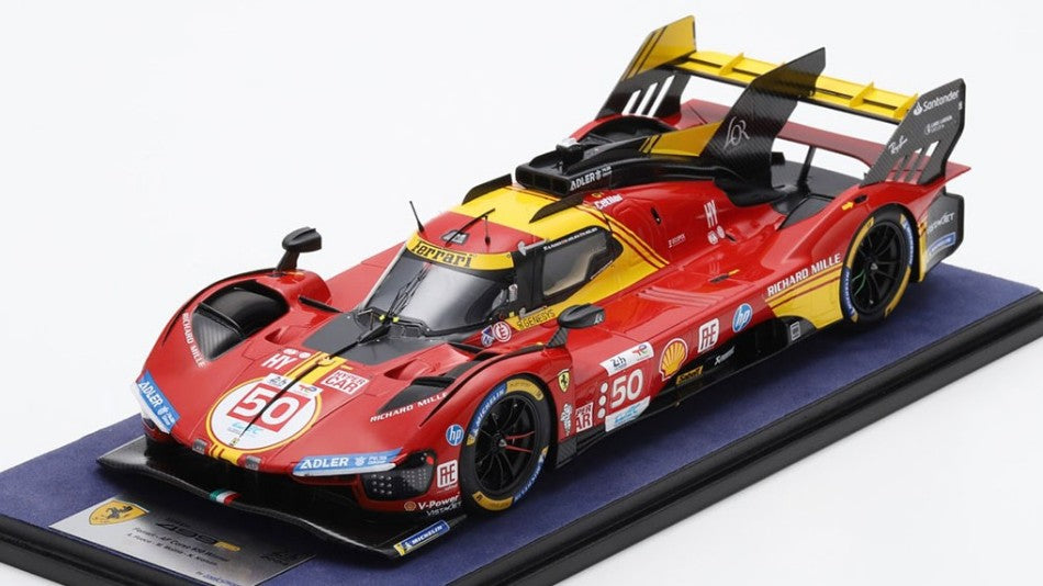 MODELLINO Looksmart FERRARI 499P N.50 WINN.LE MANS 2024 FUOCO-MOLINA-NIELSEN 1:18 MODEL SCALE LS18LM048 250506