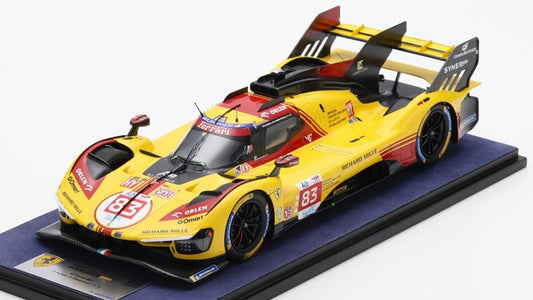 MODELLINO Looksmart FERRARI 499P N.83 LE MANS 2024 KUBICA-SHWARTZMAN-YE 1:18 MODEL SCALE LS18LM050 250506