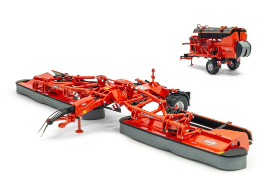 MODELLINO Ros FALCIACONDIZIONATRICE CON RAGGRUPPATORE D'ANDANA KUHN FC 13460 RA 1:32 MODEL SCALE RS60254 250506