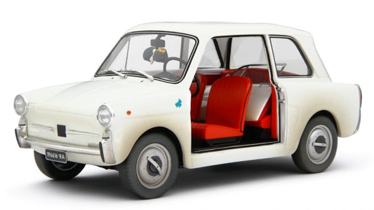 AUTOBIANCHI BIANCHINA 1962 PORTA ROTTA "SCENDI MERDONE!!" FILM 1975 1:18 Scala 1:18 Laudo Racing