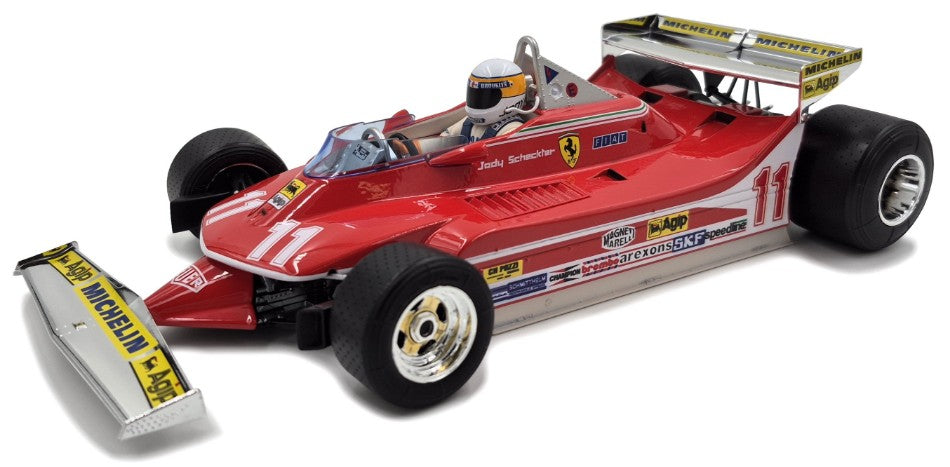 MODELLINO Burago FERRARI 312 T4 N.11 WINNER MONACO GP 1979 JODY SCHECKTER 1:18 MODEL SCALE BU16814S 250506