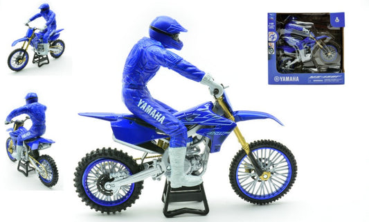 MODELLINO New Ray YAMAHA YZ450F WITH DRIVER 1:12 MODEL SCALE NY58315 250506