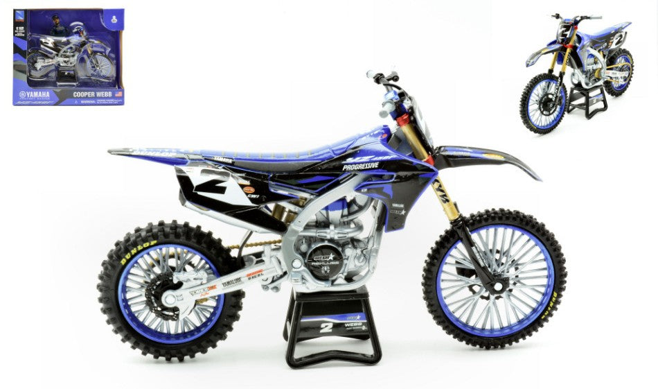 MODELLINO New Ray YAMAHA YZ450F N.2 COOPER WEBB 1:12 MODEL SCALE NY58483 250506