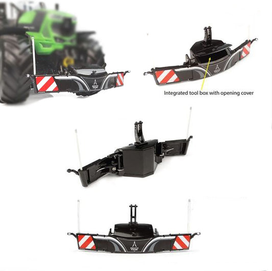 MODELLINO Universal Hobbies TRACTOR BUMPER SAFETYWEIGHT DEUTZ-FAHR VERSION 1:32 MODEL SCALE UH6684 250506