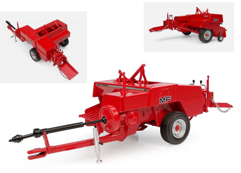 MODELLINO Universal Hobbies PRESSAFIENO MASSEY FERGUSON 224 RECTANGULAR BALER 1:32 MODEL SCALE UH6775 250506