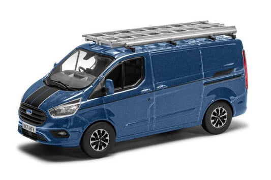FORD TRANSIT CUSTOM SPORT BLUE METALLIC 1:43 Scala 1:43 Vanguards