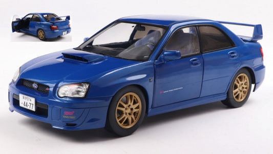 SUBARU IMPREZA WRX STi RIGHT HAND DRIVE 2003 BLUE1:18 Scala 1:18 Solido