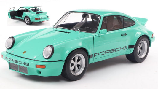 MODELLINO Solido PORSCHE 911 RS 3.0L COUPE IROC DAYTONA 1974 GREEN  1:18 MODEL SCALE SL1810705 250506