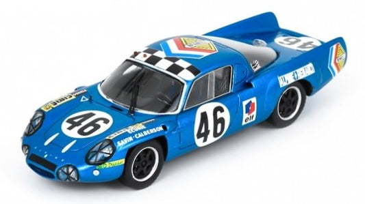 MODELLINO Spark Model ALPINE A210 N.46 24 H LE MANS 1969 A.LEGUELLEC-B.TRAMONT 1:43 MODEL SCALE S5695 250506
