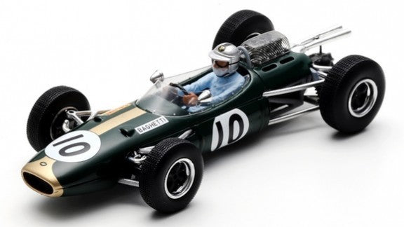 MODELLINO Spark Model BRABHAM BT7 N.10 ITALY GP 1965 GIANCARLO BAGHETTI 1:43 MODEL SCALE S7086 250506