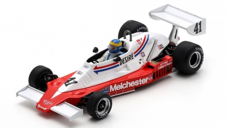 MODELLINO Spark Model TYRRELL 008 N.41 RACE OF CHAMPIONS 1979 DESIRE' WILSON 1:43 MODEL SCALE S7280 250506