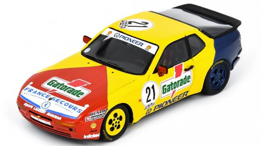 MODELLINO Spark Model PORSCHE 944 CUP N.21 CHAMPION DE FRANCE 1990 MICHEL MAISONNNEUVE 1:43 MODEL SCALE SF314 250506