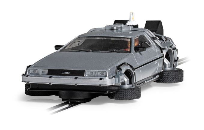 MODELLINO Scalextric BACK TO THE FUTURE 2 FLYING TIME MACHINE SLOT 1:32 MODEL SCALE C4541 250506