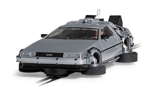 MODELLINO Scalextric BACK TO THE FUTURE 2 FLYING TIME MACHINE SLOT 1:32 MODEL SCALE C4541 250506