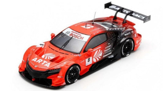 MODELLINO Spark Model ARTA NSX-GT N.8 SUPER GT500 2021 T.NOJIRI-N.FUKUZUMI 1:43 MODEL SCALE SGT122 250506