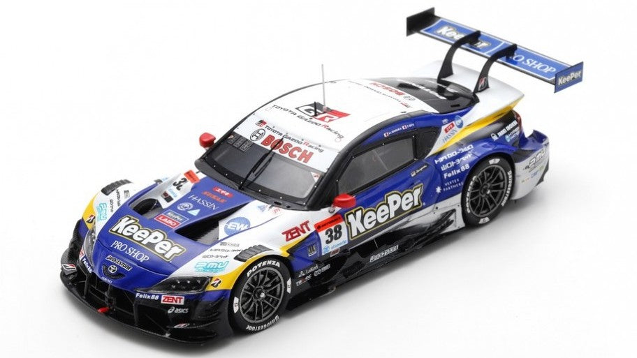 MODELLINO Spark Model KEEPER CERUMO GR SUPRA N.38 SUPER GT500 2024 ISHIURA-OYU 1:43 MODEL SCALE SGT161 250506