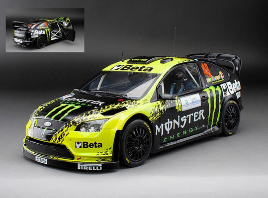 MODELLINO SunStar FORD FOCUS WRC08 N.46 MONZA RALLY SHOW 2009 V.ROSSI-C.CASSINA 1:18 MODEL SCALE SS3981 250506