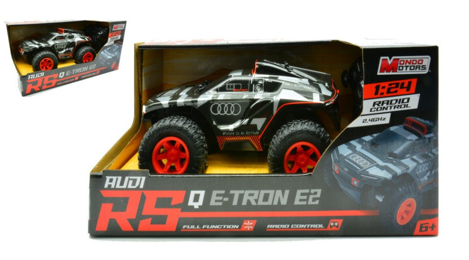 MODELLINO Mondo Motors AUDI RS Q E-TRON E2 RADIOCOMANDO 1:24 MODEL SCALE MM63820 250506