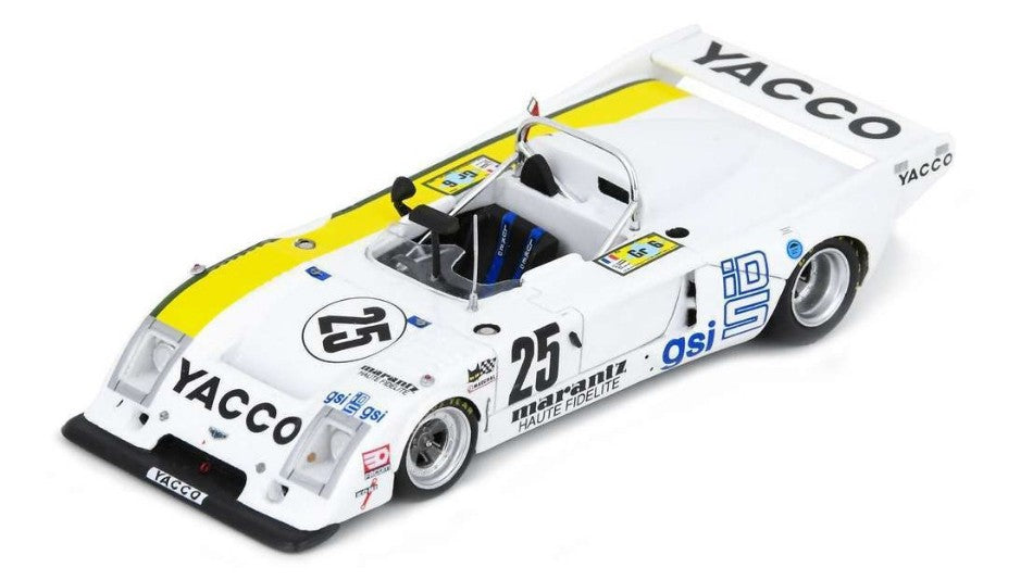 CHEVRON B36 N.25 17th 24 H LE MANS 1980 SOTTY-HESNAULT-LAURENT 1:43 Scala 1:43 Spark Model