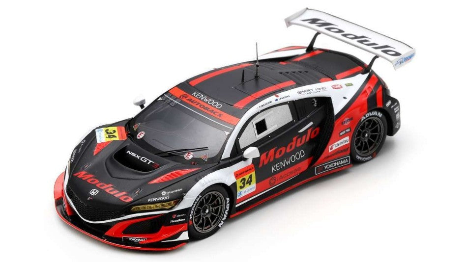 MODULO KENWOOD NSX GT3 GT300 SUPER GT 2020 RYO MICHIGAMI-JAKE PARSONS Scala 1:43 Spark Model