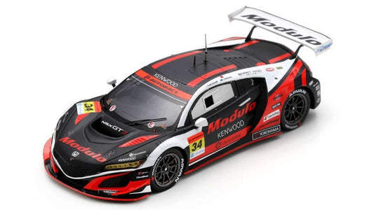 MODULO KENWOOD NSX GT3 GT300 SUPER GT 2020 RYO MICHIGAMI-JAKE PARSONS Scala 1:43 Spark Model