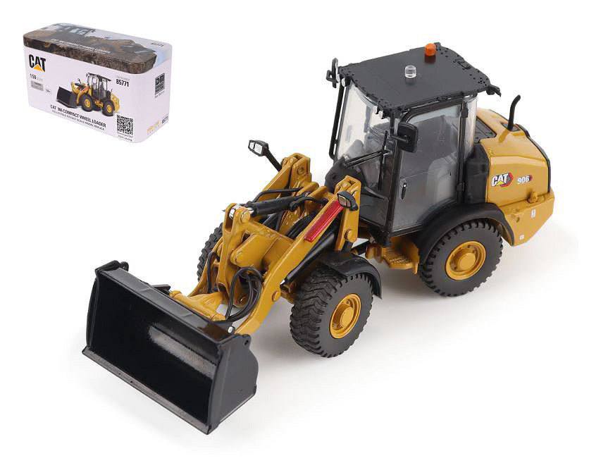 MODELLINO Diecast Master CAT 906 COMPACT WHEEL LOADER 1:50 MODEL SCALE DM85771 250506