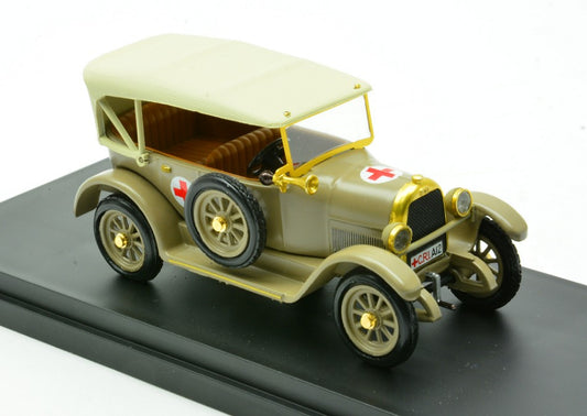 MODELLINO Rio FIAT 501 TORPEDO CROCE ROSSA ITALIANA 1936 1:43 MODEL SCALE RI4754 250506