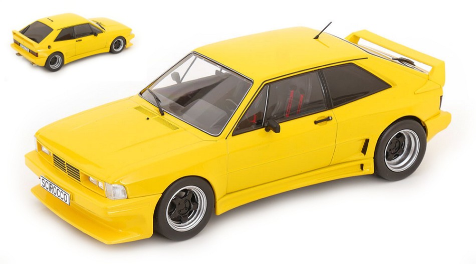 MODELLINO ModelCarGroup VW SCIROCCO RIEGER GTO 1980 YELLOW 1:18 MODEL SCALE MCG18447 250506